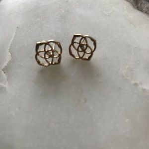 Gold Kendra Scott Stud Earrings